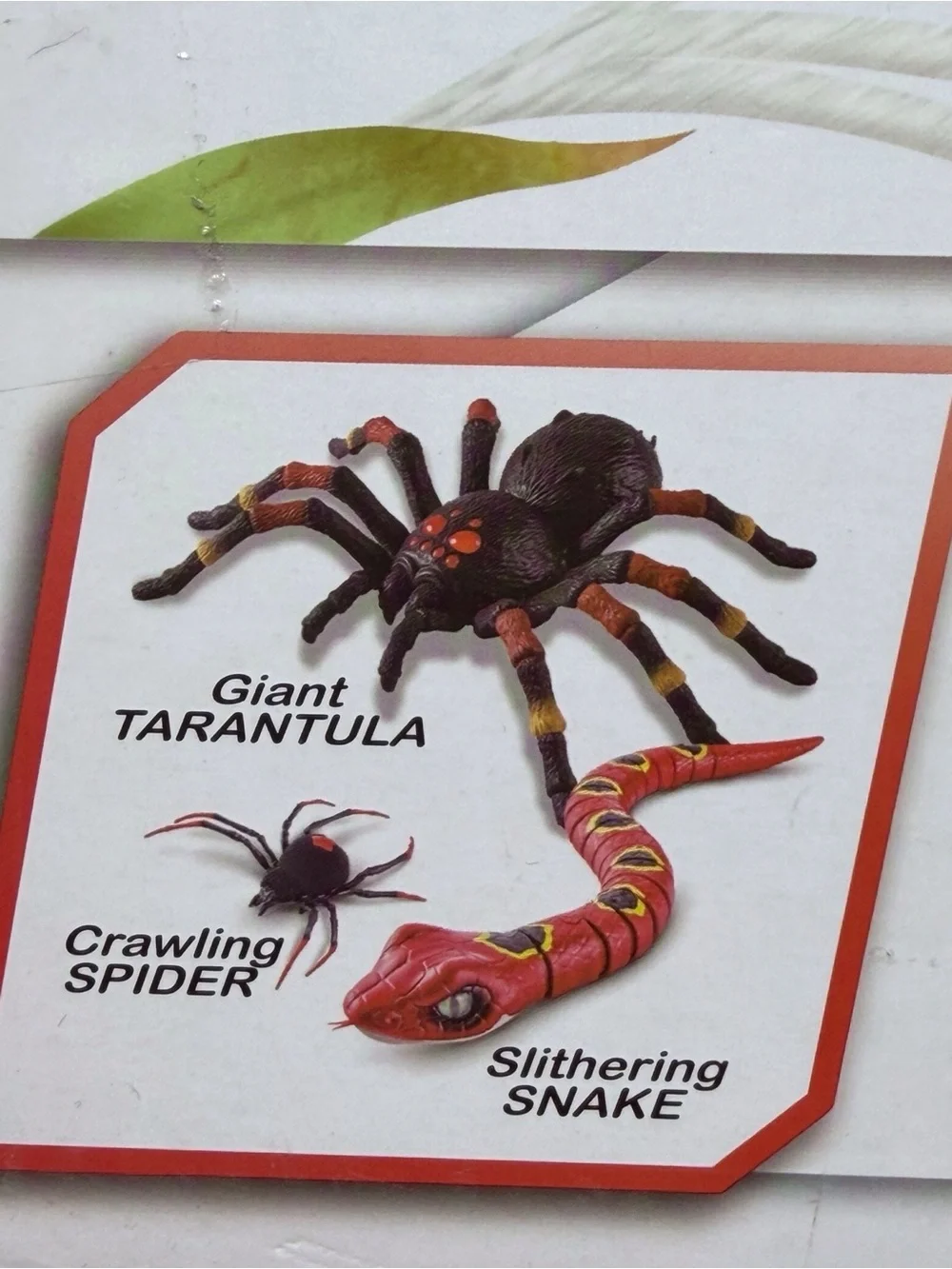 Zuru Robo Alive Creepy Crawly Pack interactive Giant Tarantula & Black Widow New